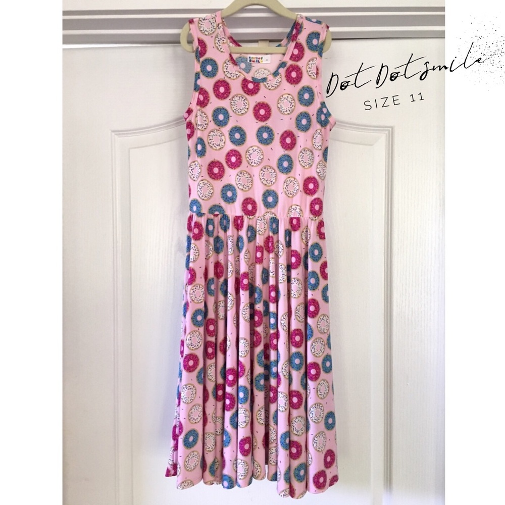 🍩 Dot Dot Smile Donut Girls Dress 🍩 Size 11
